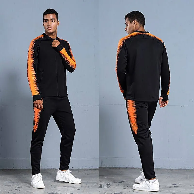Tracksuits For Men Gym Sportswear Training Set