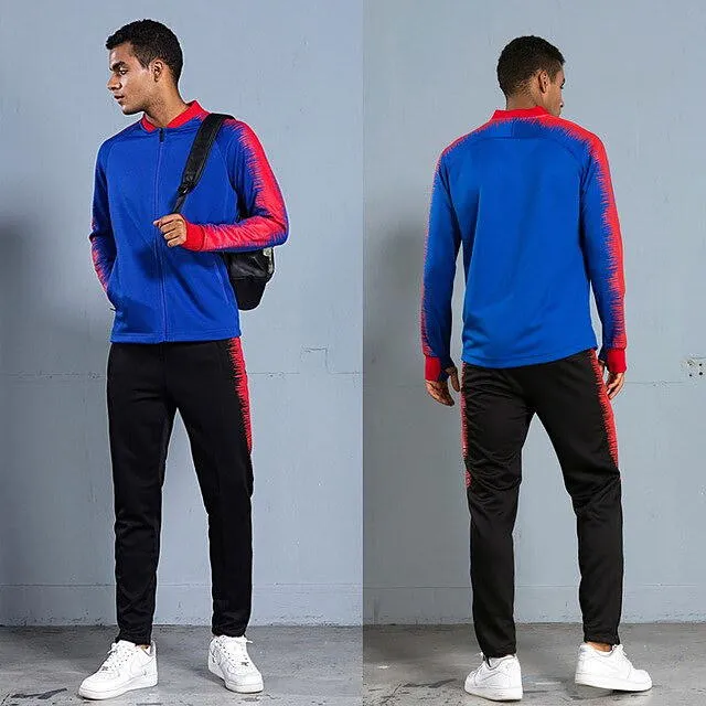 Tracksuits For Men Gym Sportswear Training Set