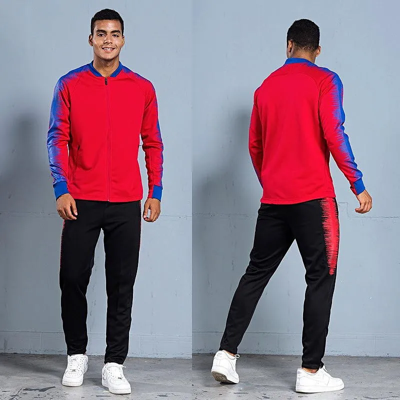 Tracksuits For Men Gym Sportswear Training Set