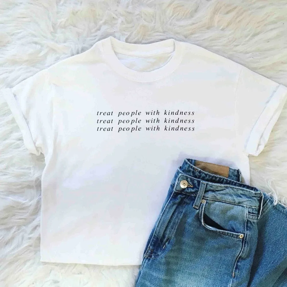 Treat People With Kindness T-shirt For Women
