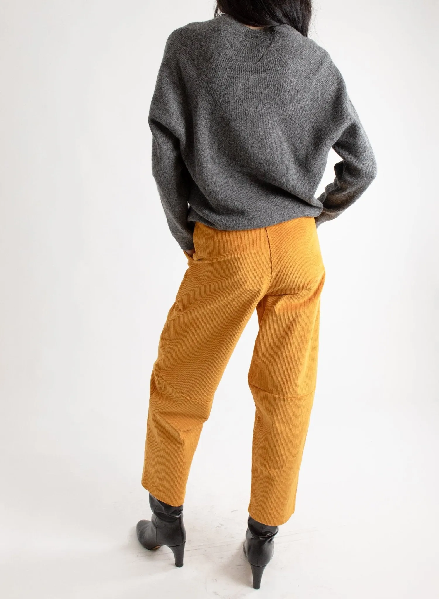 Triangle Pant - Yellow Corduroy