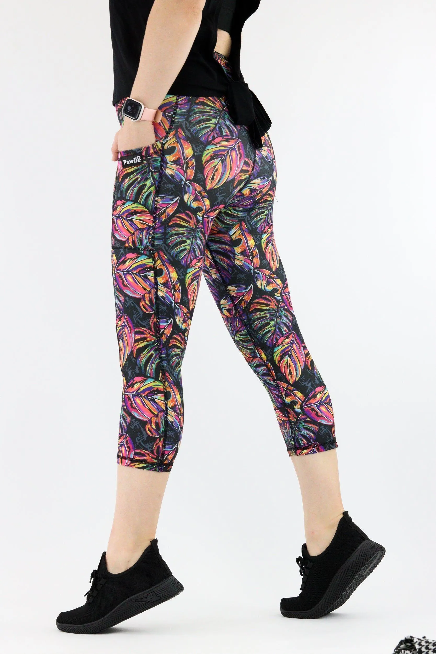 Tropic Life - Hybrid 1.0 - Leg Pockets - Capri Leggings