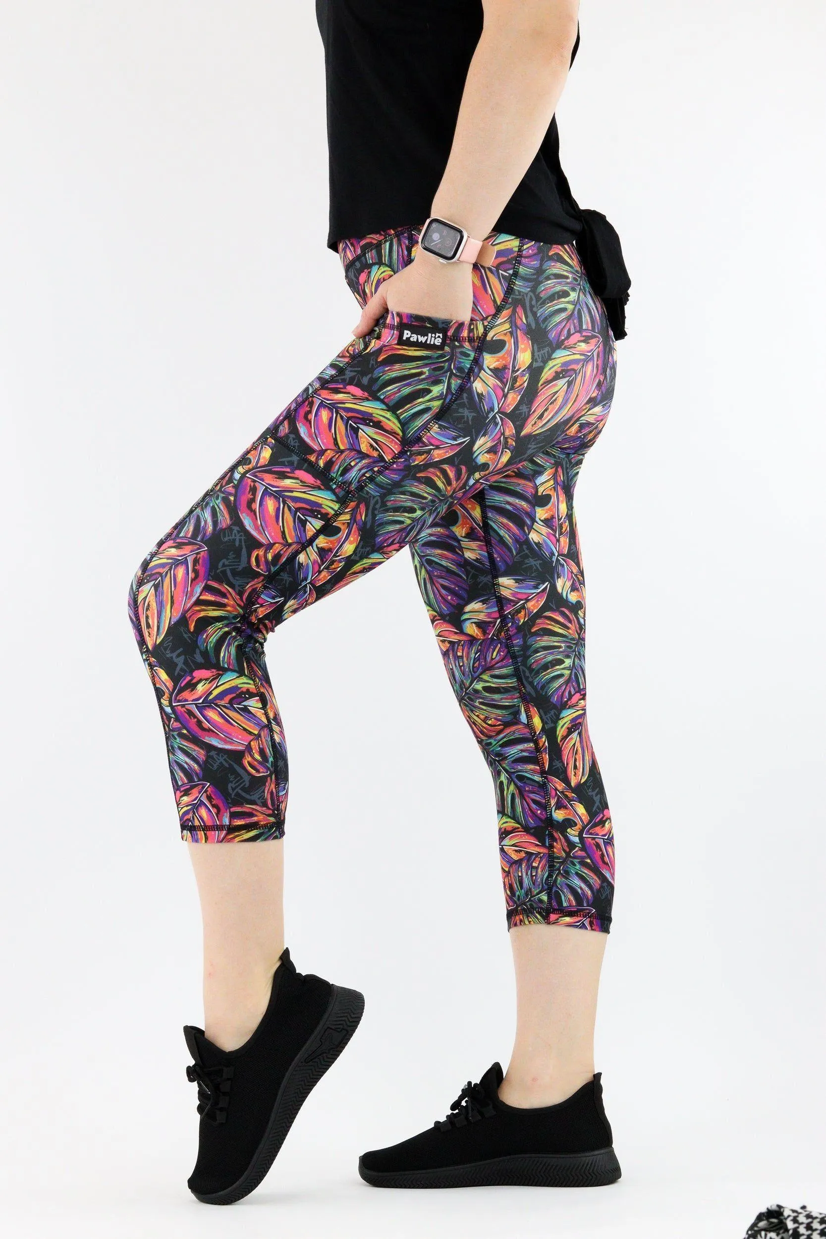 Tropic Life - Hybrid 1.0 - Leg Pockets - Capri Leggings