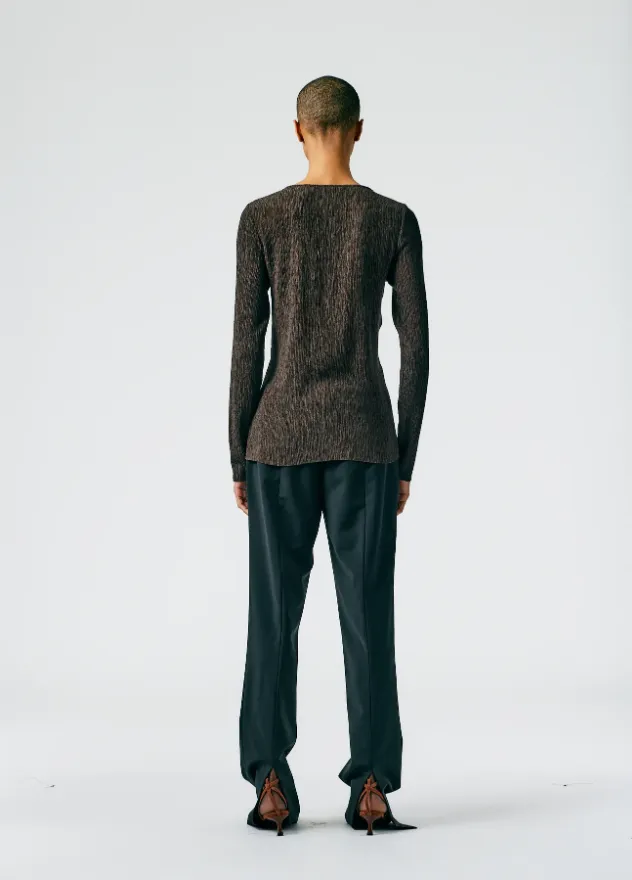 Tropical Wool Elfie Trouser with Slits