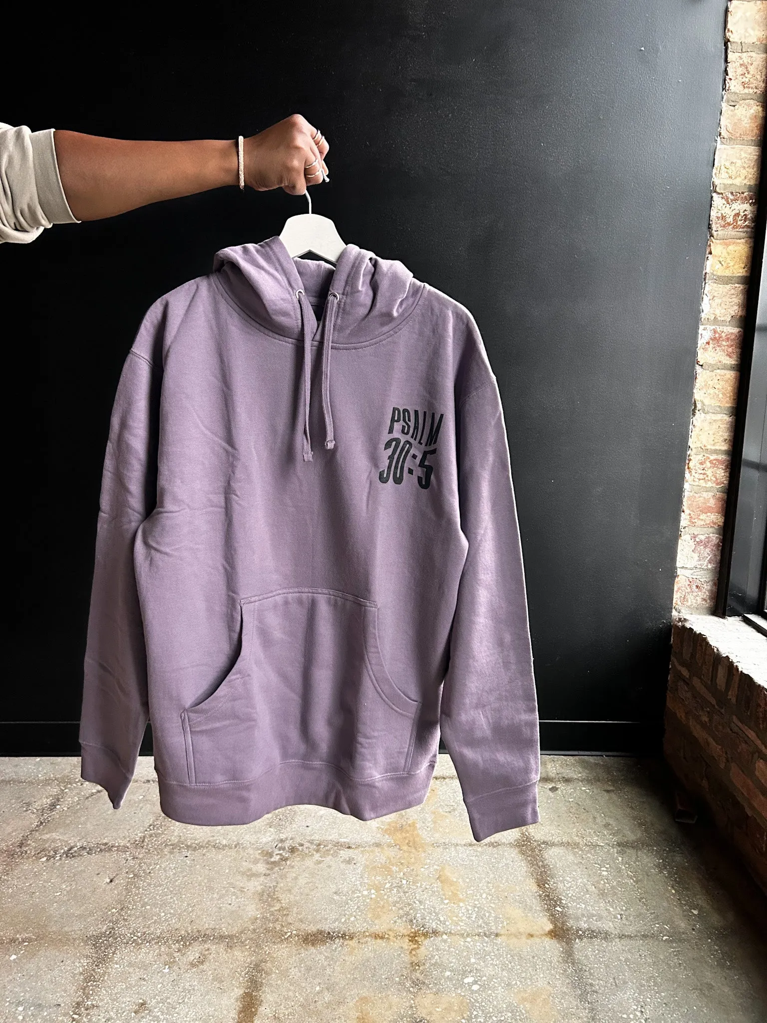 Trouble Don't Last Always Adult Box Hoodie