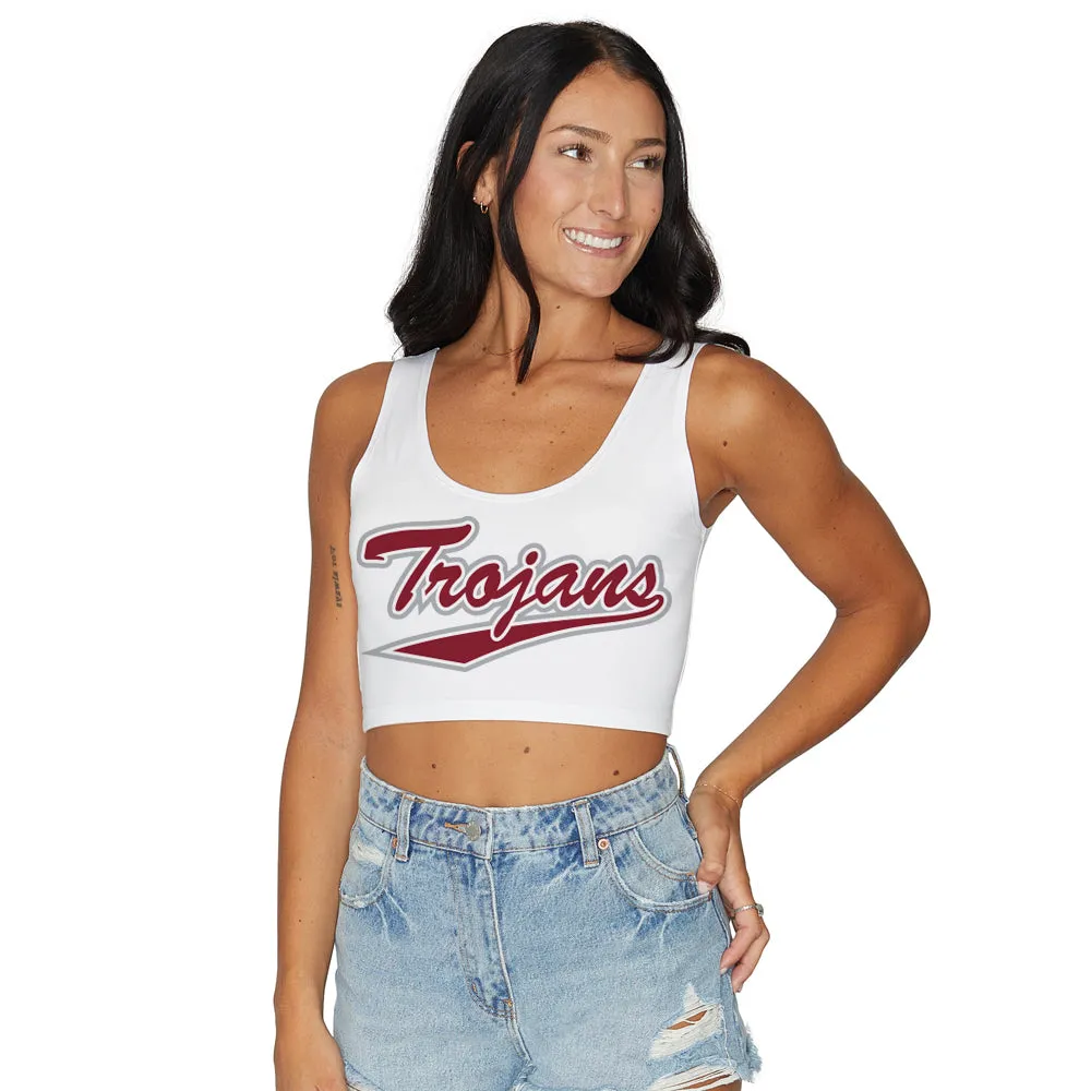 Troy University Crop Tank Top