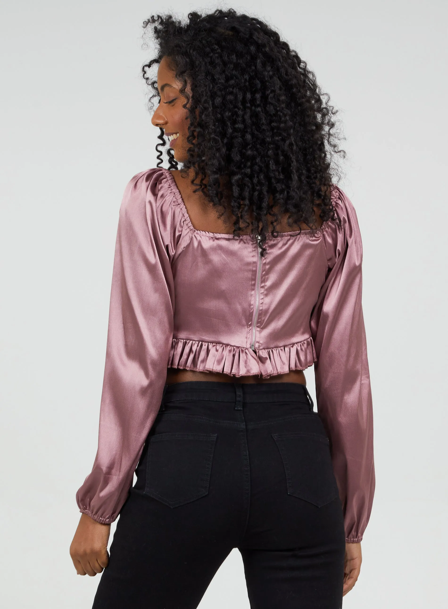 Twist Front Crop Top