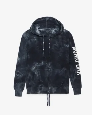TYE-DYE HOODIE (CHARCOAL)