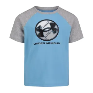 Under Armour Boys' UA Striker Ball Raglan Short Sleeve - Tonic