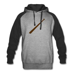 UNISEX BASEBALL BAT Colorblock Hoodie
