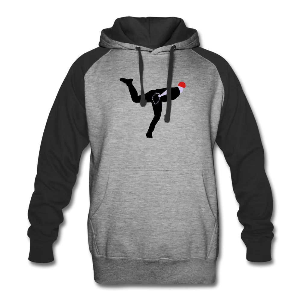 UNISEX BASEBALL PLAYER Colorblock Hoodie
