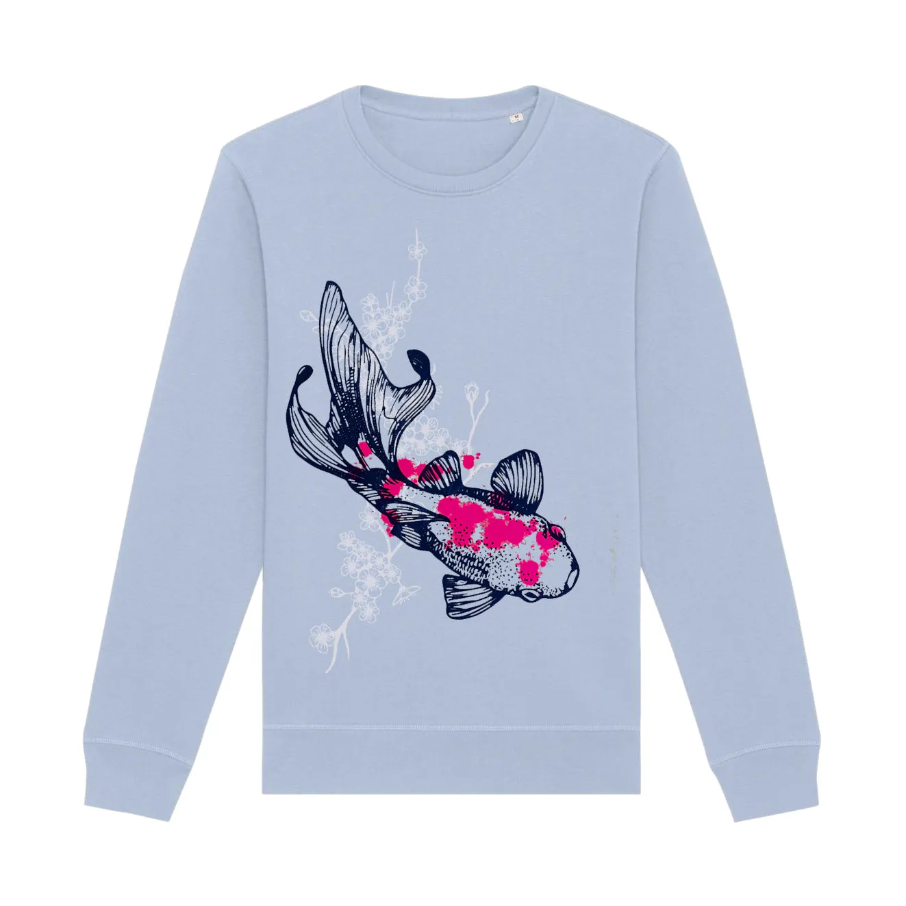 Unisex Graphic Sweatshirt | Koi Fish Blue