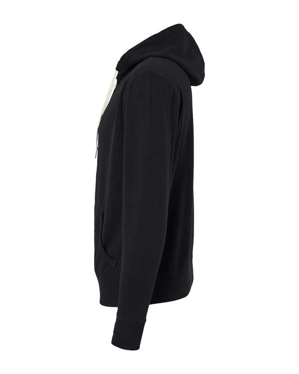 Unisex Heathered French Terry Full-Zip Hooded Sweatshirt (test)