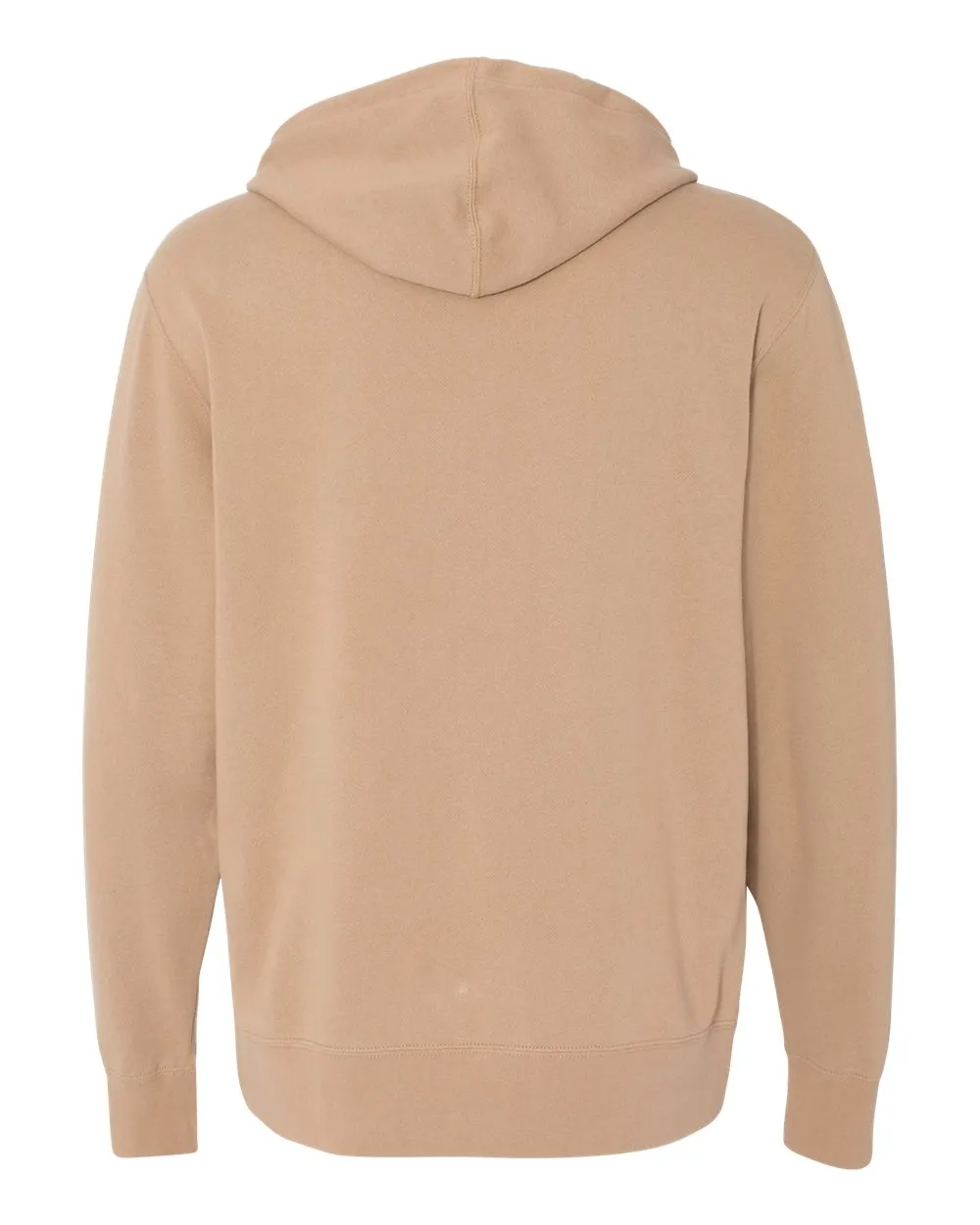 Unisex Lightweight Fitted Zip Hooded Sweatshirt