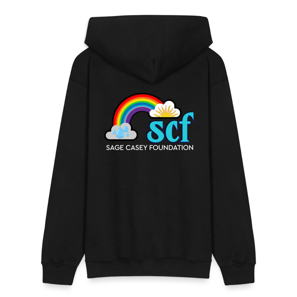 Unisex Zip Hoodie - Words Matter/SCF Classic Logo