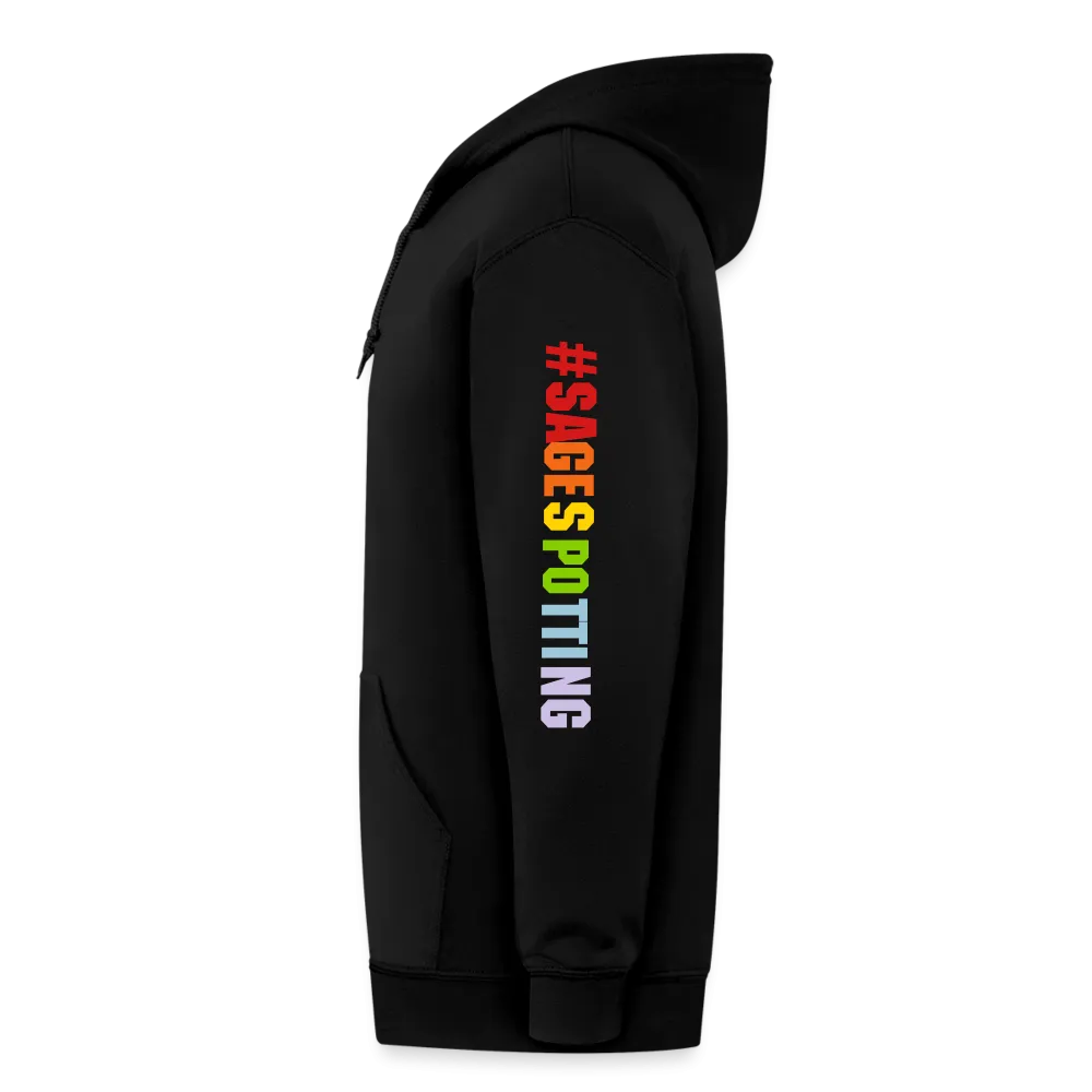 Unisex Zip Hoodie - Words Matter/SCF Classic Logo
