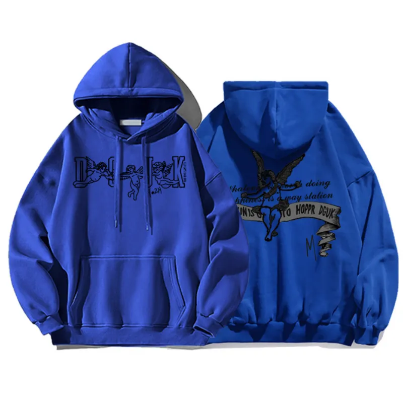 Urban High Street Letter Graphic Hoodies