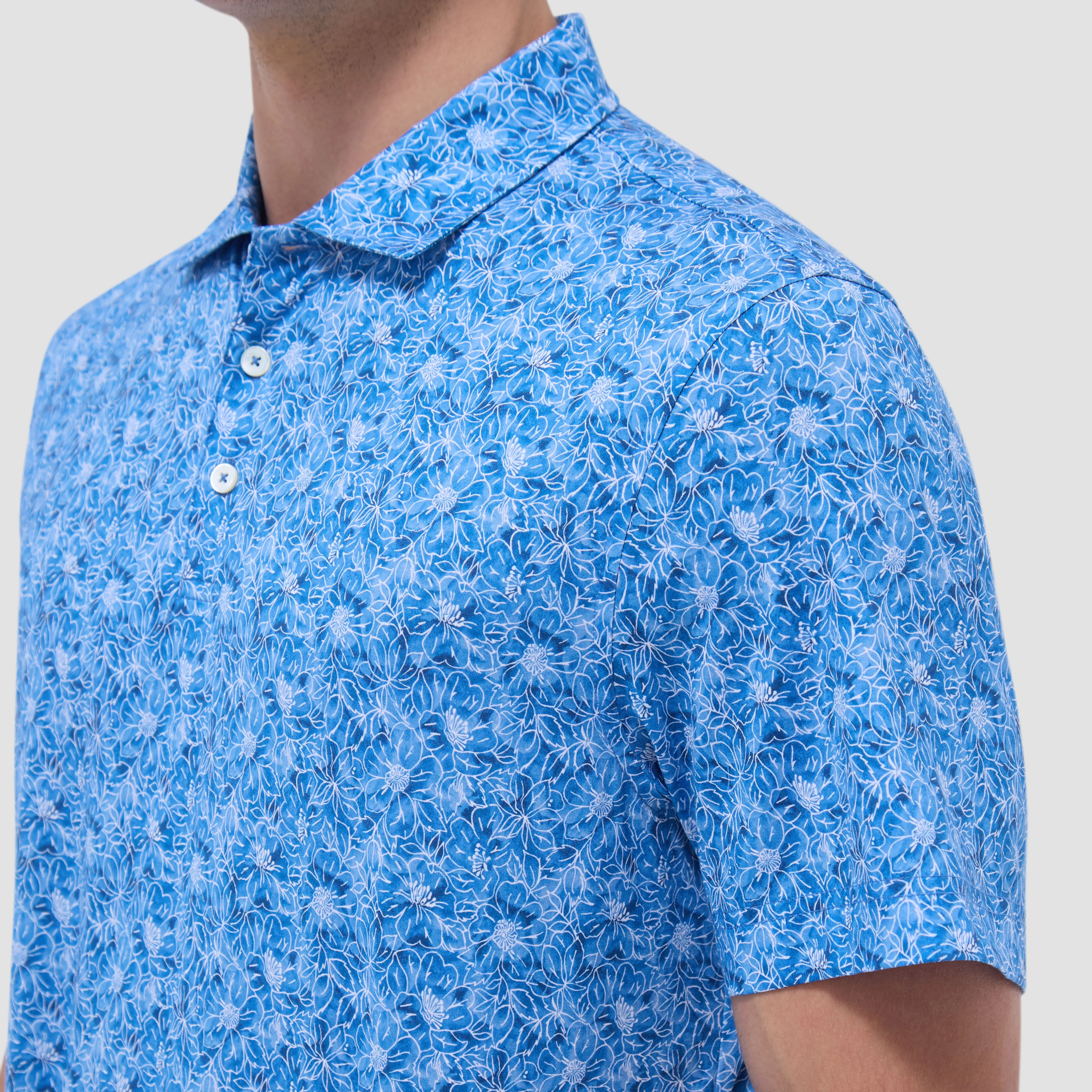 Victor Floral OoohCotton Polo Shirt