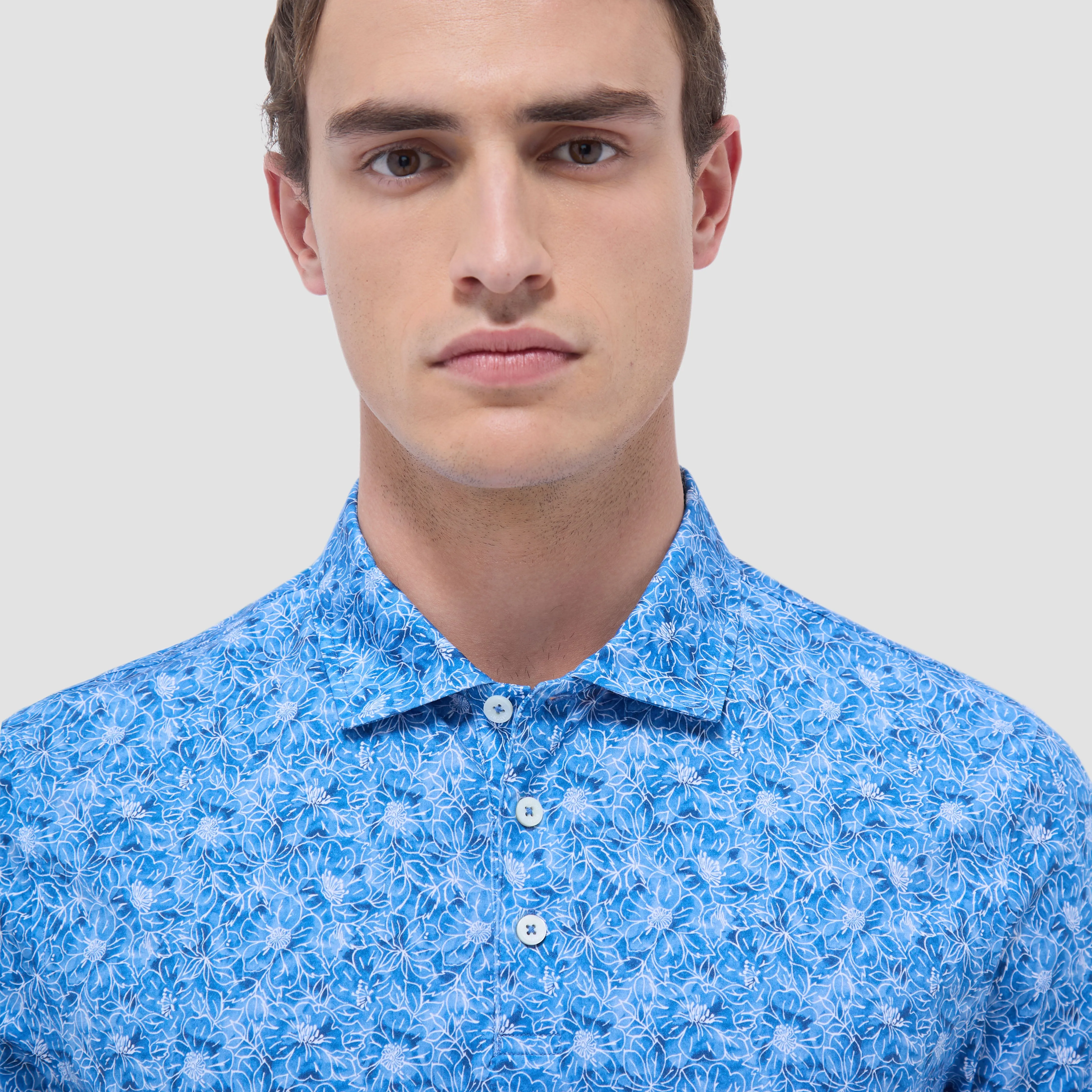 Victor Floral OoohCotton Polo Shirt