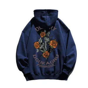 Vintage Graphic Sloppy Hoodies