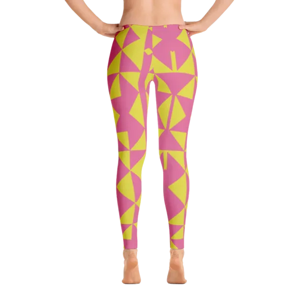 Wearable Art Leggings : Taffy