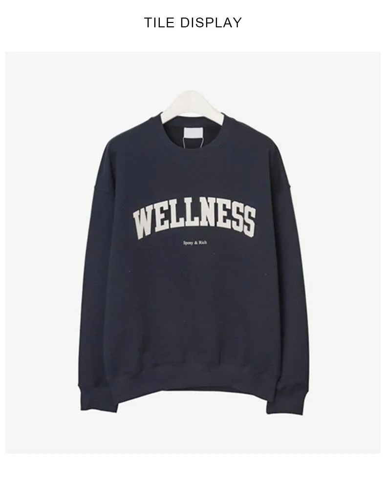WELLNESS Graphic Pullover