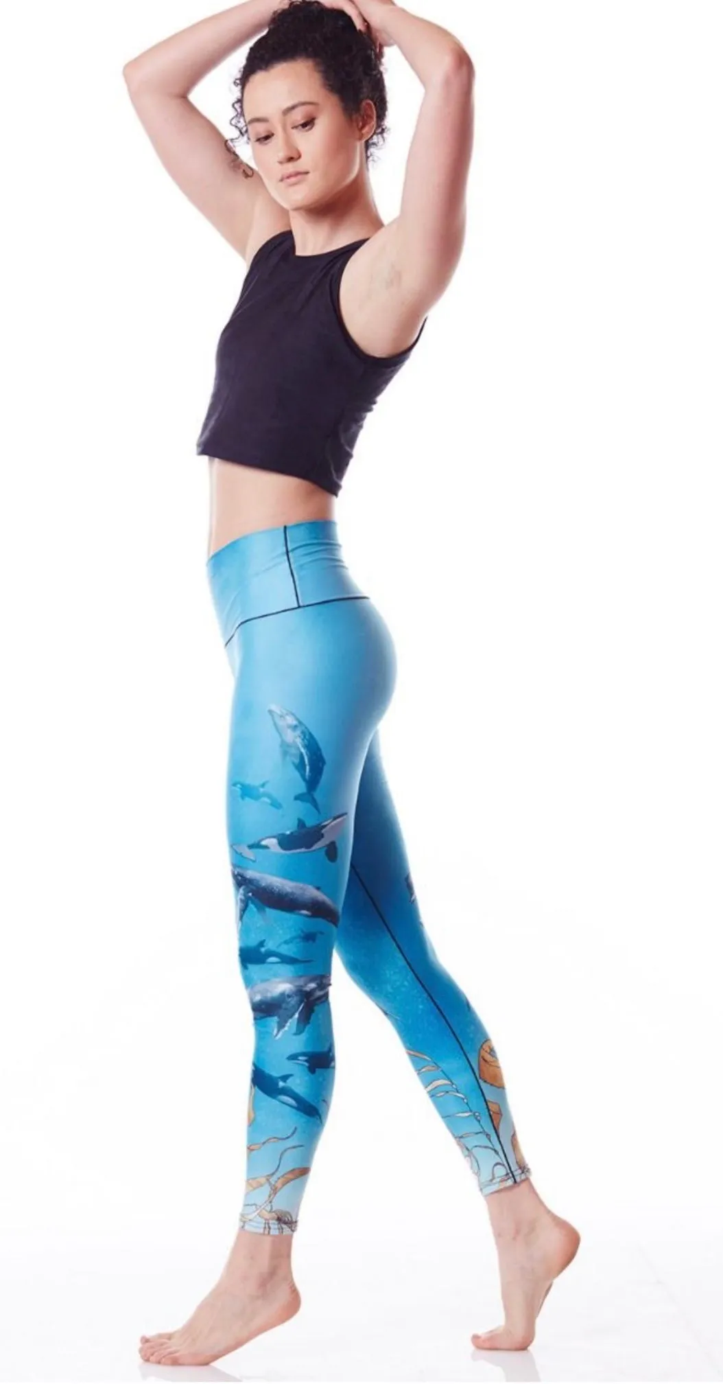 Whale Song Yoga Legging