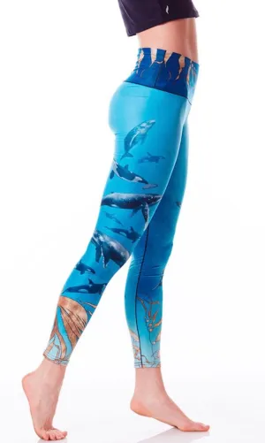 Whale Song Yoga Legging