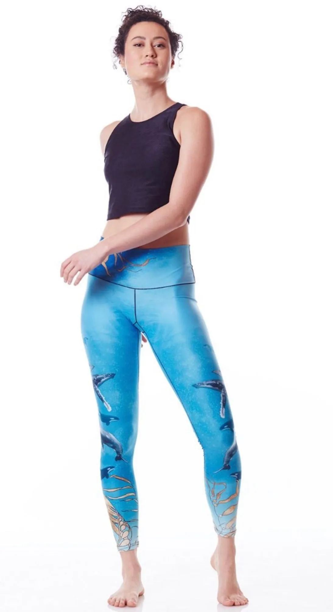 Whale Song Yoga Legging