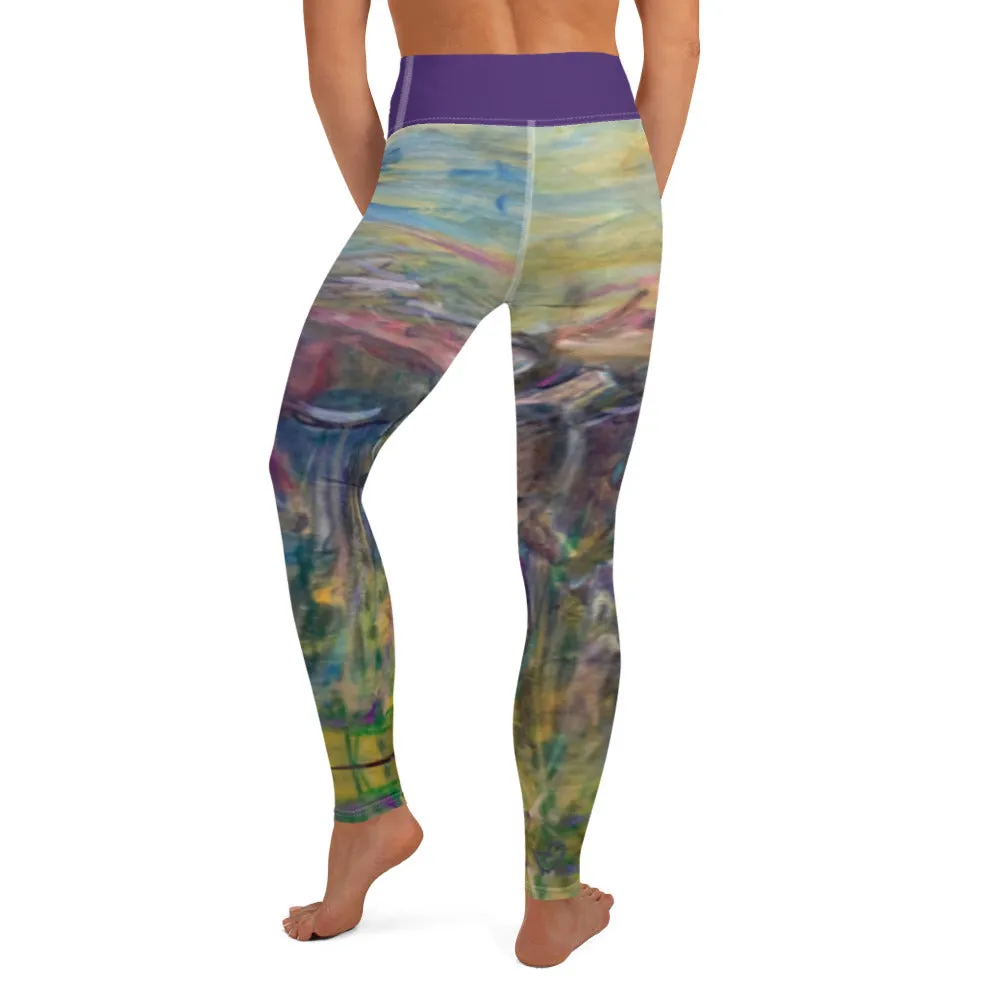 Whimsy Fit “Run” Yoga Leggings