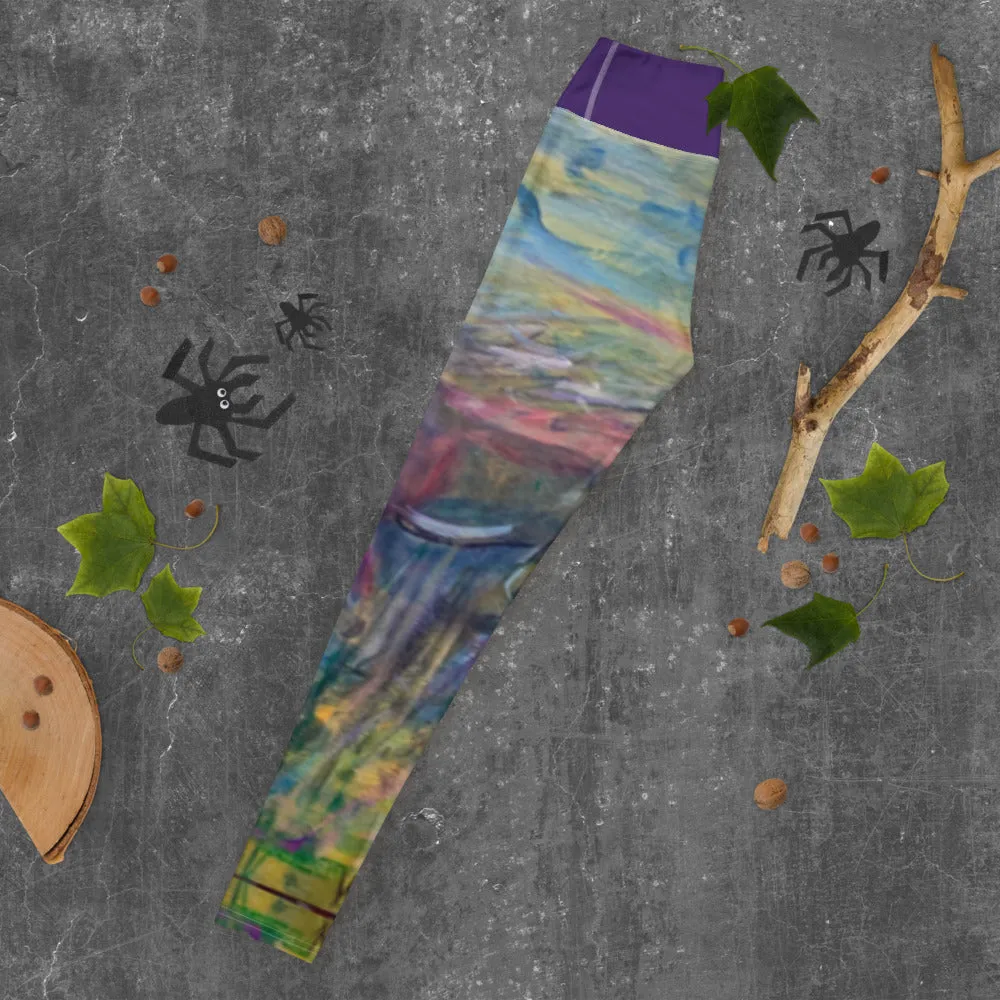 Whimsy Fit “Run” Yoga Leggings