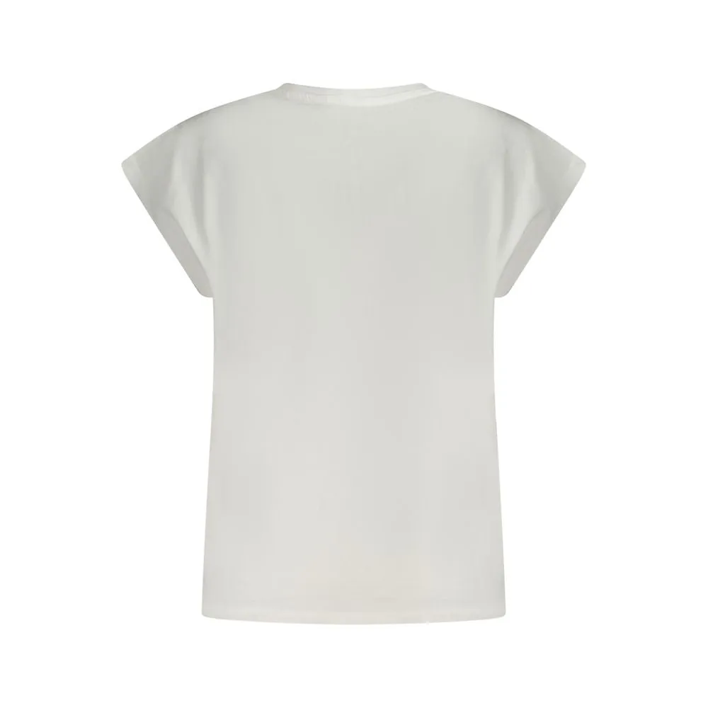 White Cotton Tops & T-Shirt