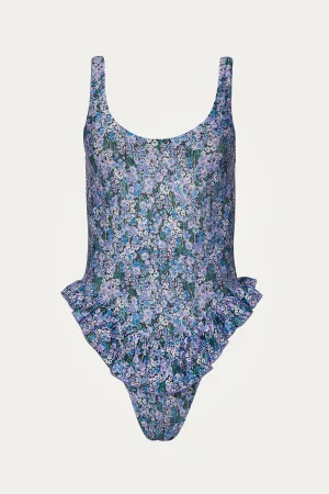 WILLOW RUFFLED ONE-PIECE SWIMSUIT