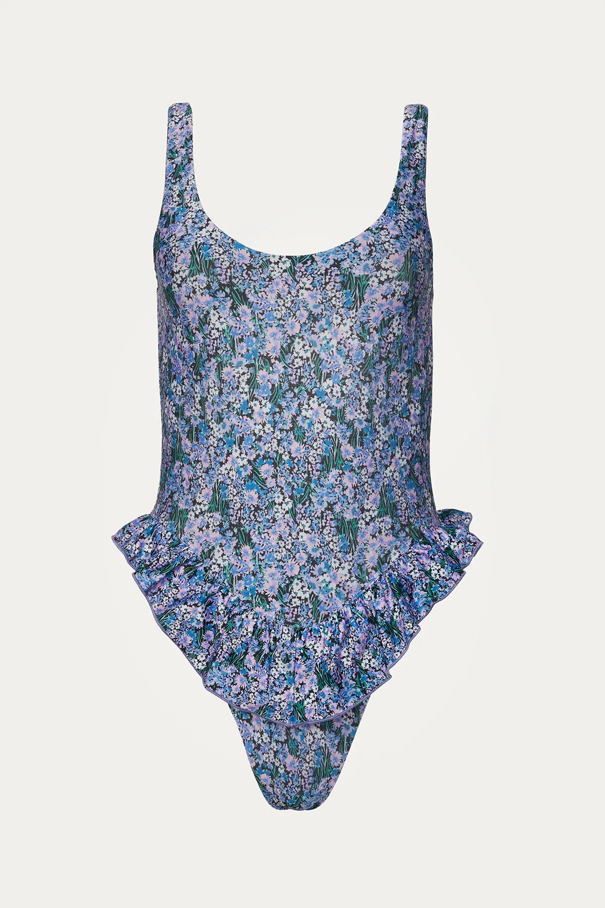 WILLOW RUFFLED ONE-PIECE SWIMSUIT