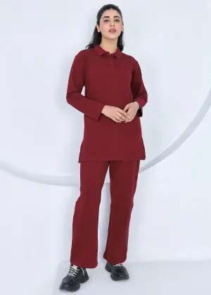 Wine Flow - Premium Cotton Twinset