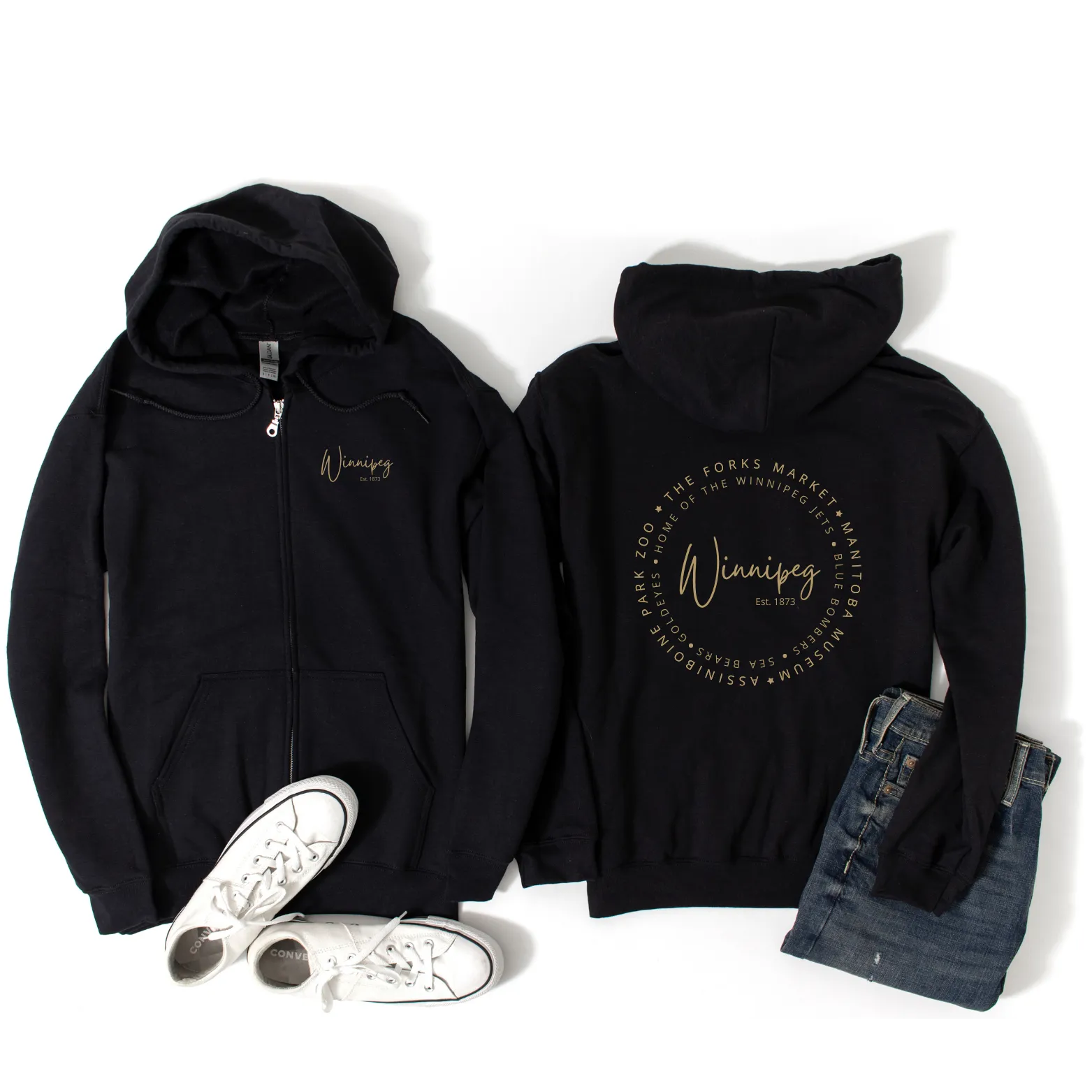 Winnipeg CozyZip Hoodies