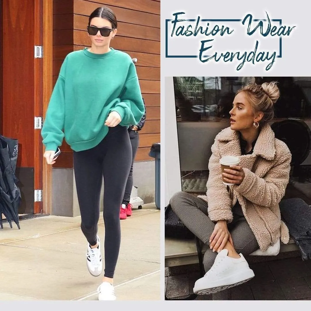 Winter Fleece Lined Stretchy Leggings