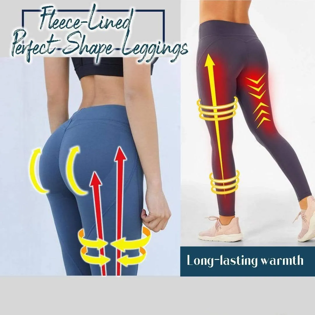 Winter Fleece Lined Stretchy Leggings