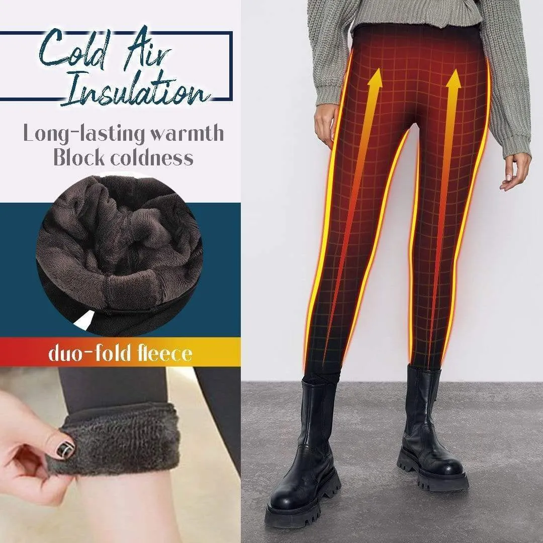 Winter Fleece Lined Stretchy Leggings