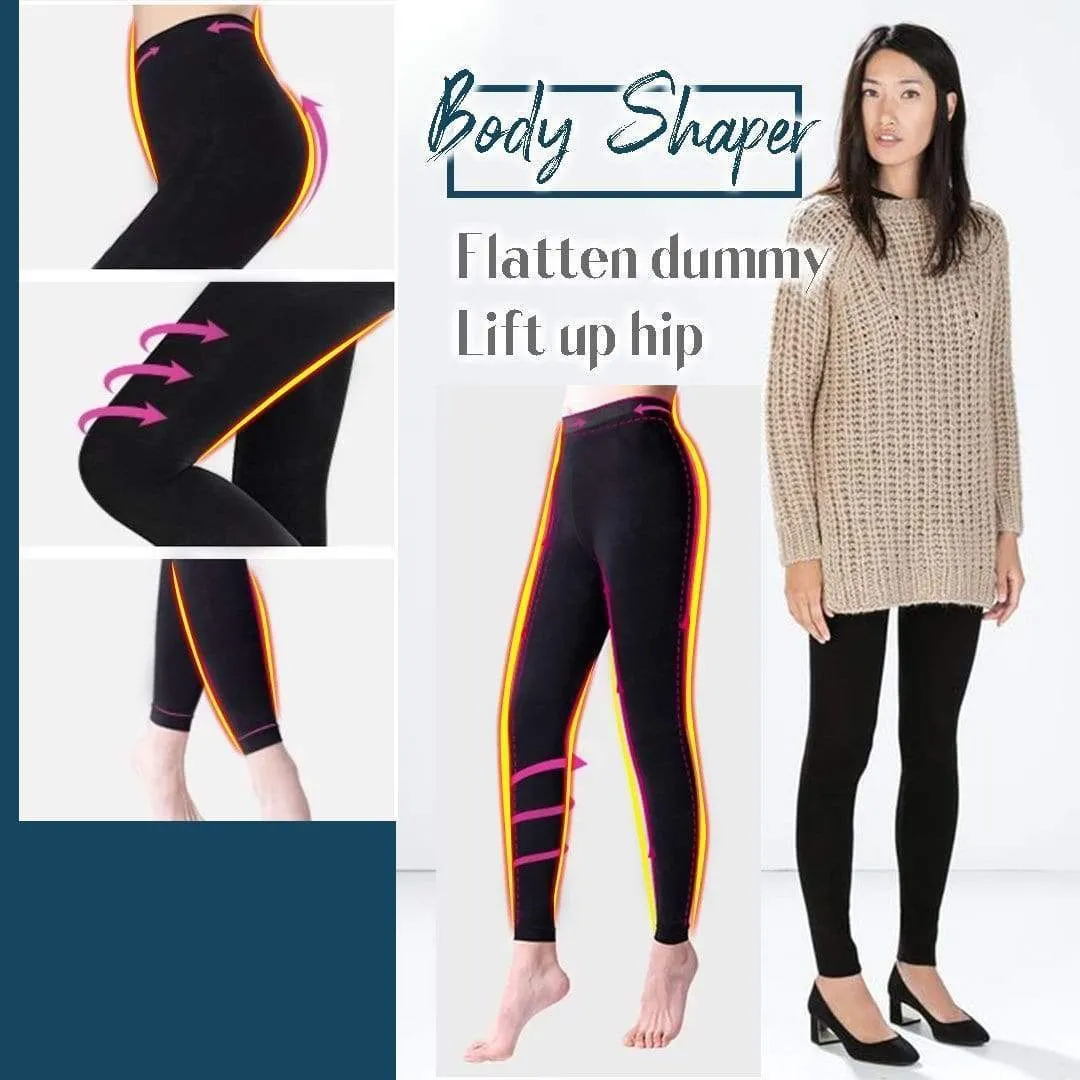 Winter Fleece Lined Stretchy Leggings
