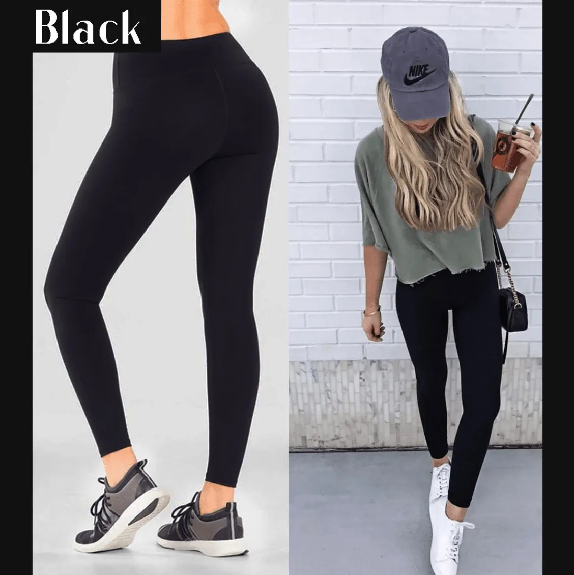 Winter Fleece Lined Stretchy Leggings