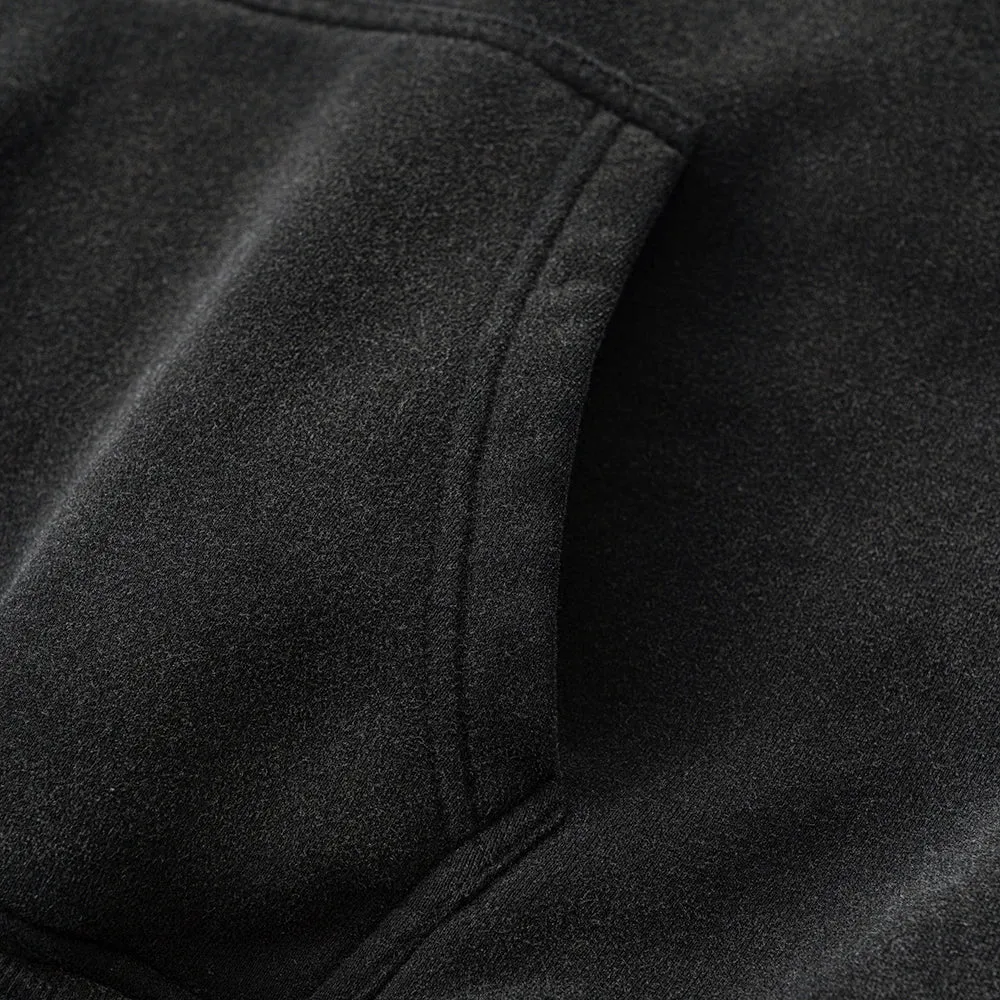Winter Men's Washed Fleece Hoodies Pants
