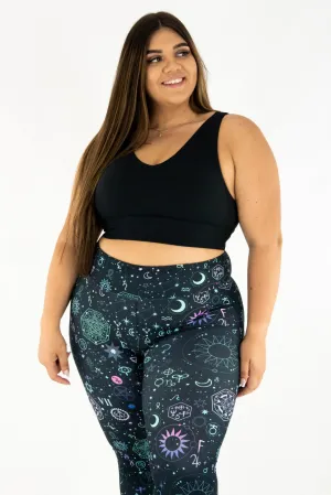 Witch Spells - Casual Capri Leggings