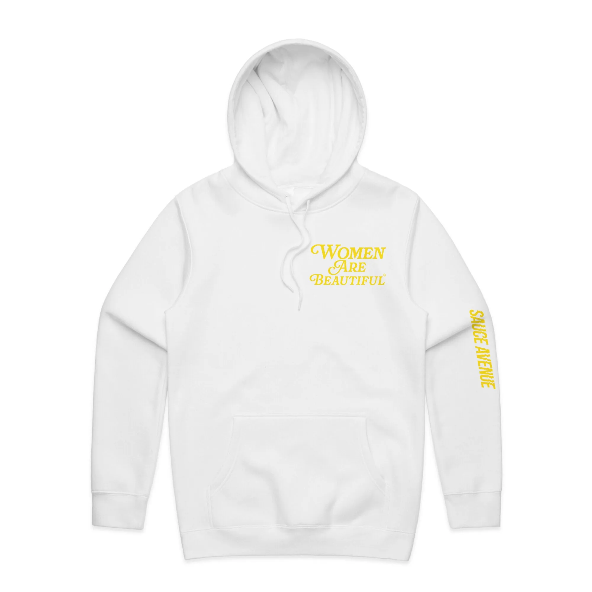 Women Are Beautiful (YL) | White Hoodie