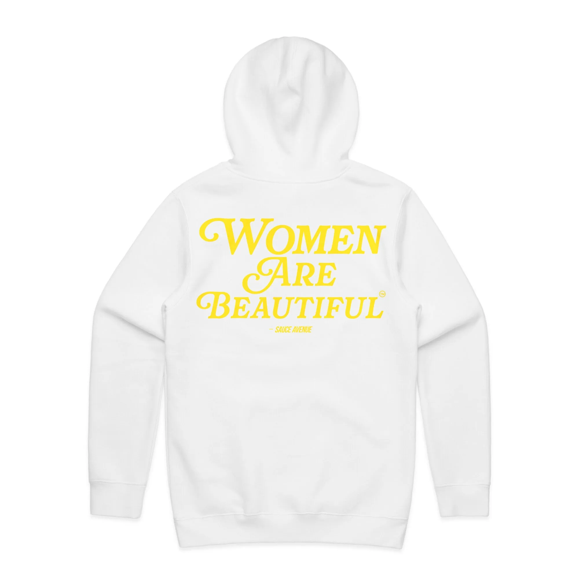 Women Are Beautiful (YL) | White Hoodie