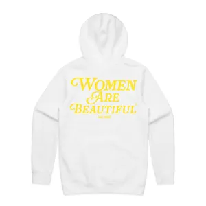 Women Are Beautiful (YL) | White Hoodie