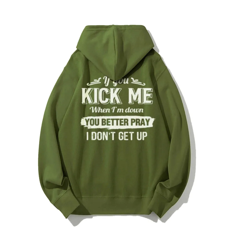 Women Inspire Slogan Letter Graphic Hoodies