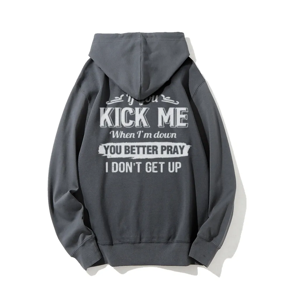 Women Inspire Slogan Letter Graphic Hoodies