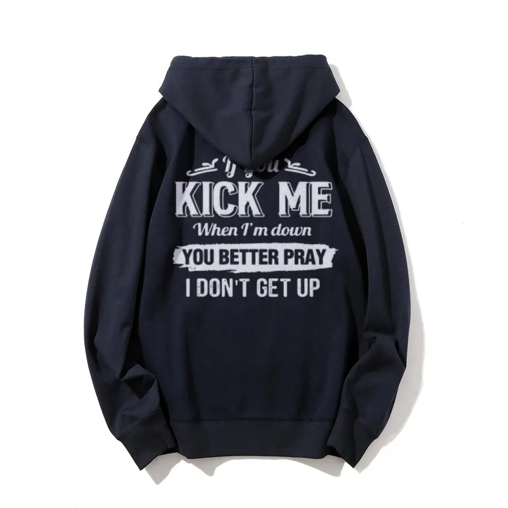 Women Inspire Slogan Letter Graphic Hoodies