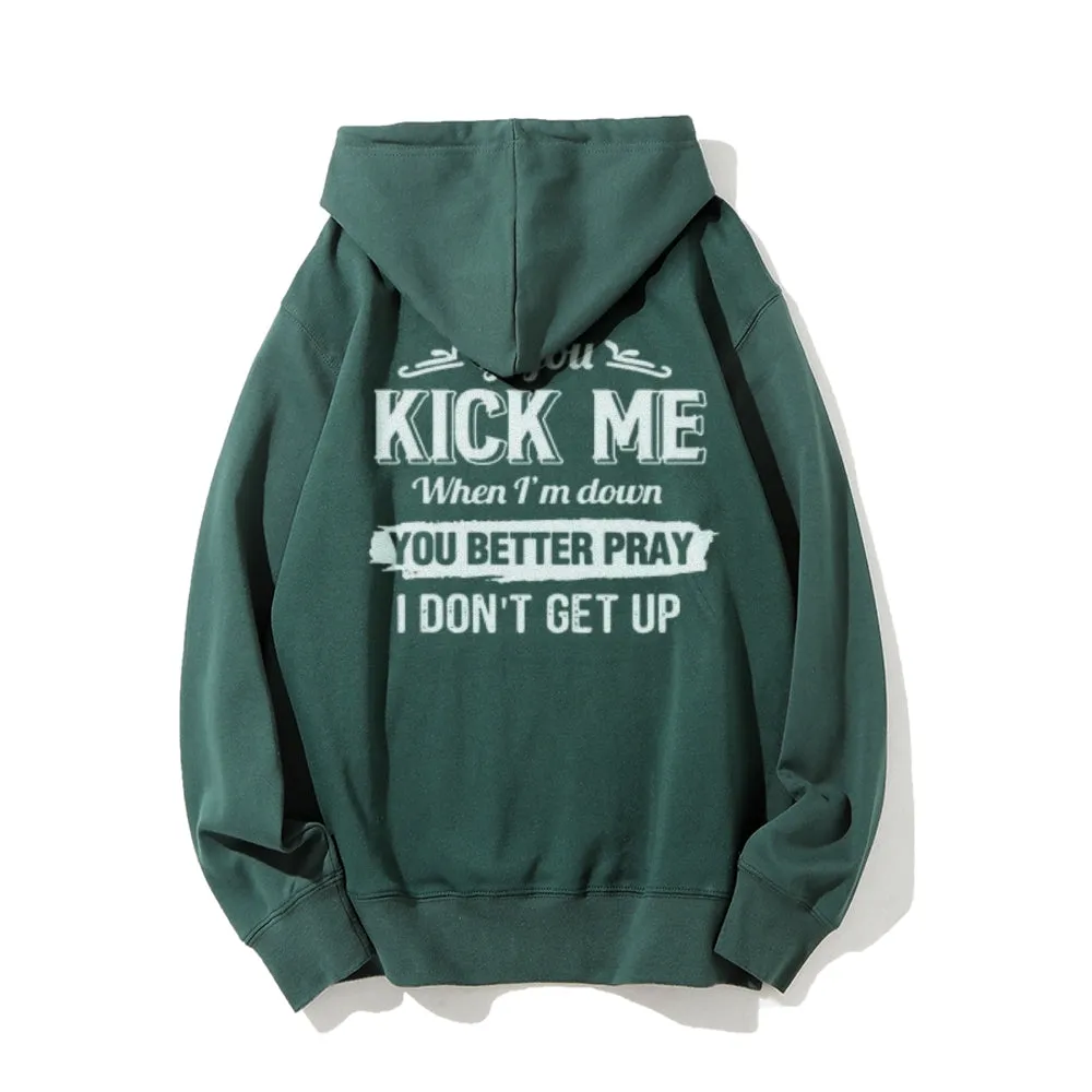 Women Inspire Slogan Letter Graphic Hoodies
